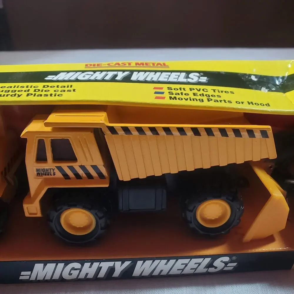 Mighty Wheels 3-Pack Construction Vehicle Set